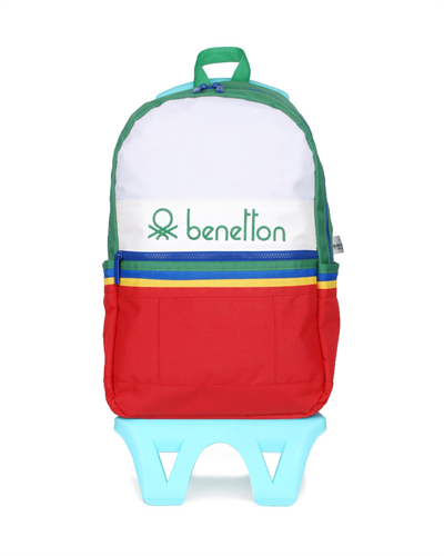 United Colors of Benetton Çekçekli Okul Çantası 70033